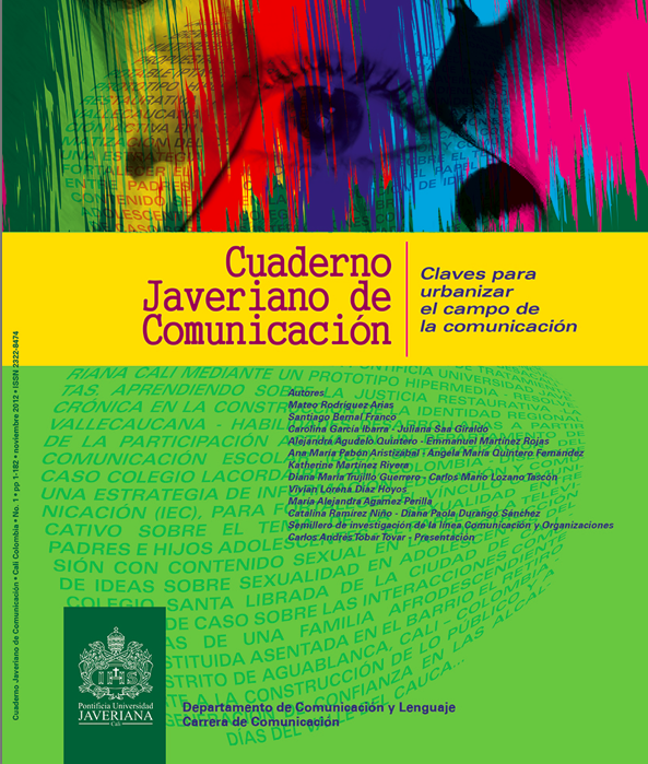 Cuaderno Javeriano de Comunicación Cuaderno Javeriano de Comunicación