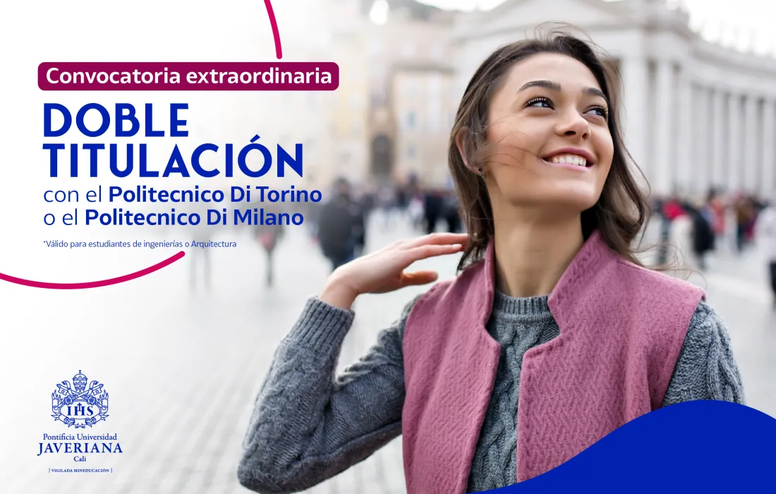doble titulación Italia Javeriana Cali doble titulación Italia Javeriana Cali
