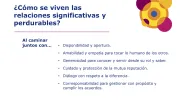 Comp. Relaciones significativas y perdurables Comp. Relaciones significativas y perdurables