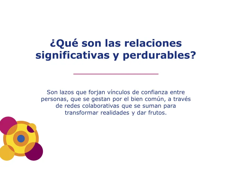 Def. Relaciones significativas Def. Relaciones significativas