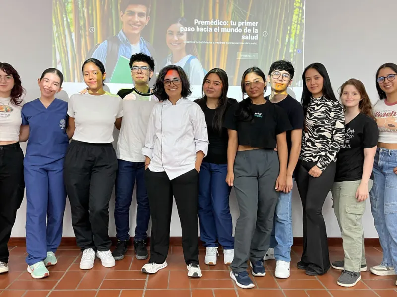 Estudiantes javerianas ganan el concurso de Cocina Vital  Estudiantes javerianas ganan el concurso de Cocina Vital