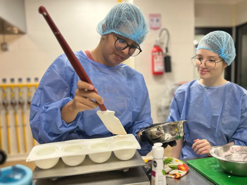 Estudiantes javerianas ganan el concurso de Cocina Vital  Estudiantes javerianas ganan el concurso de Cocina Vital