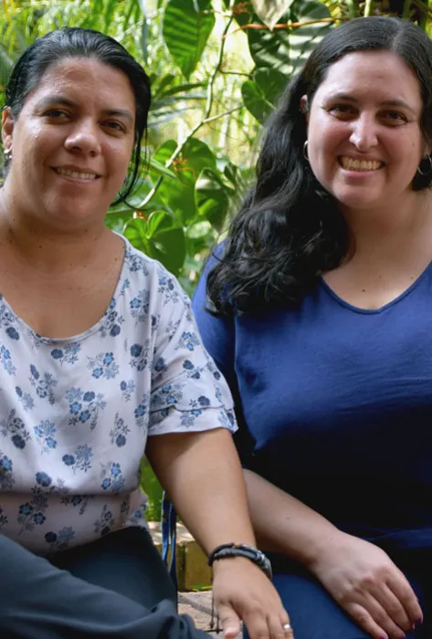 Diana Bueno e Isabel Cristina García  Diana Bueno e Isabel Cristina García