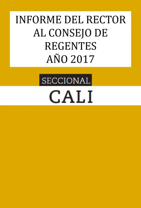 Informe de gestión 2017 Informe de gestión 2017