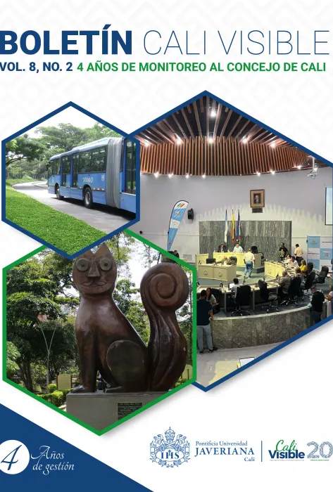 Boletín Especial 4 años del Concejo de Cali - 2023 Boletín Especial 4 años del Concejo de Cali - 2023