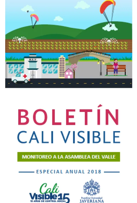 Monitoreo Anual a la Asamblea del Valle 2018 Monitoreo Anual a la Asamblea del Valle 2018